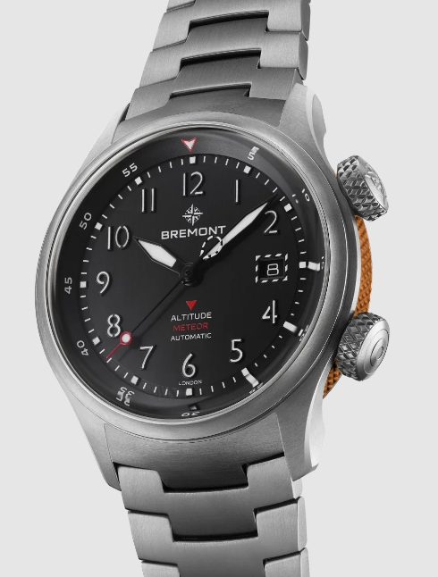 Best Bremont Altitude MB Meteor alt42-mt-ti-bkor-b Replica Watch